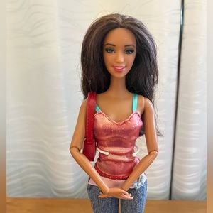 Gorgeous Stardoll.  Articulated Barbie Doll body.